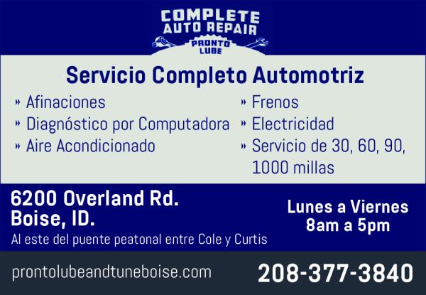 Pronto Lube