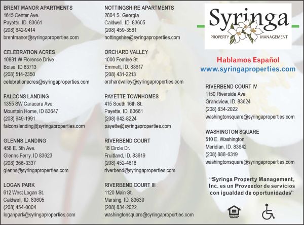 Syringa Property Management